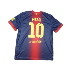 2012/2013 Barcelona Hjemme Messi Fotballdrakt – (XL) 10
