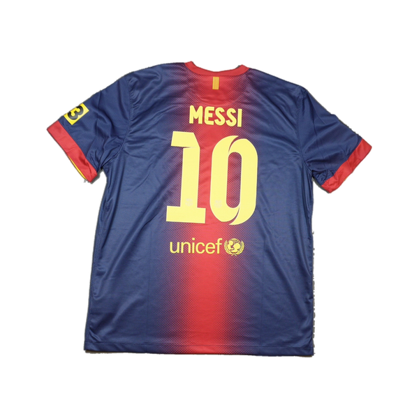 2012/2013 Barcelona Hjemme Messi Fotballdrakt – (XL) 10