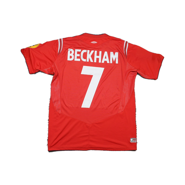 2004/2005 England Borte Beckham Fotballdrakt – (L) 8