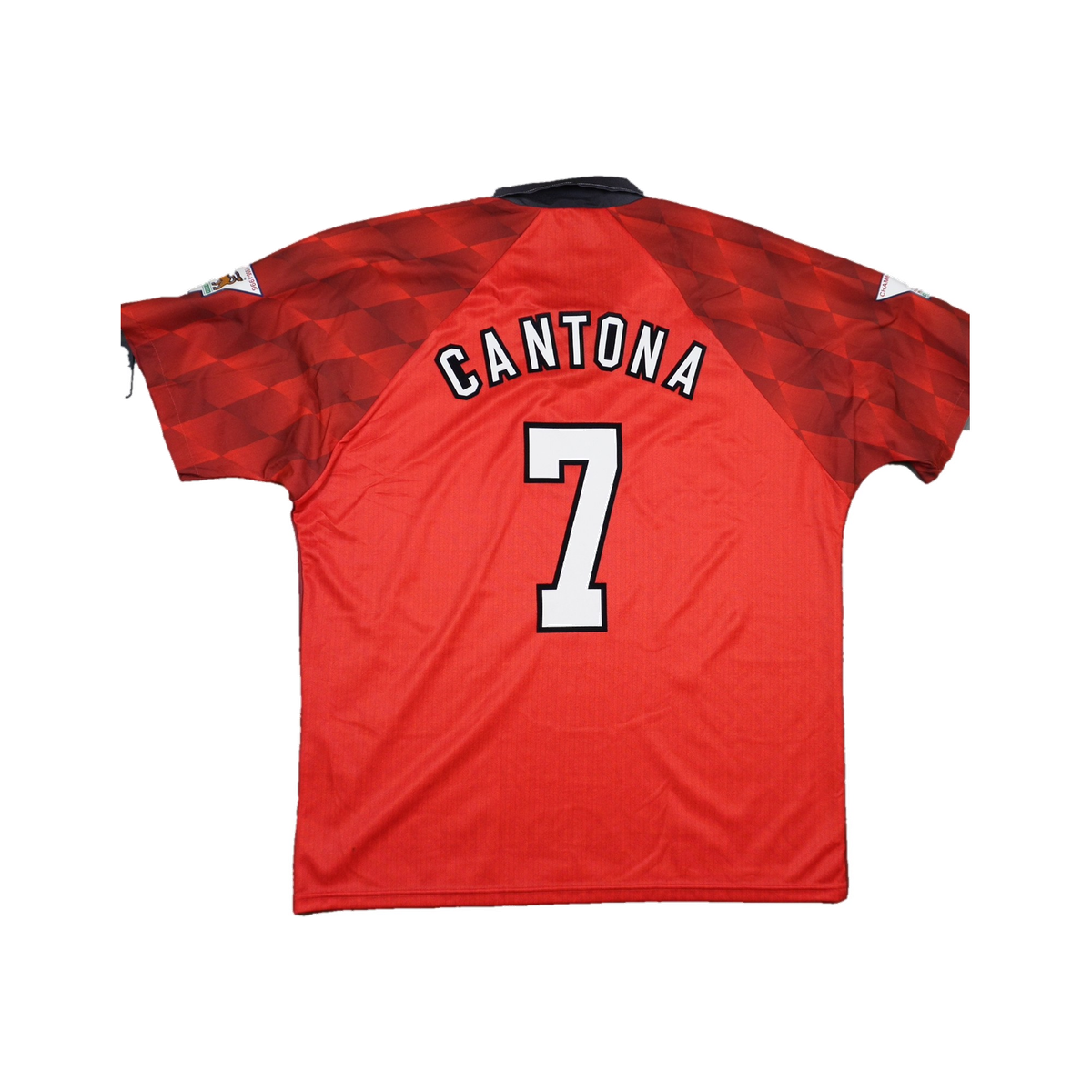 1996/1997 Manchester United Hjemme Cantona Fotballdrakt – (XL) 7