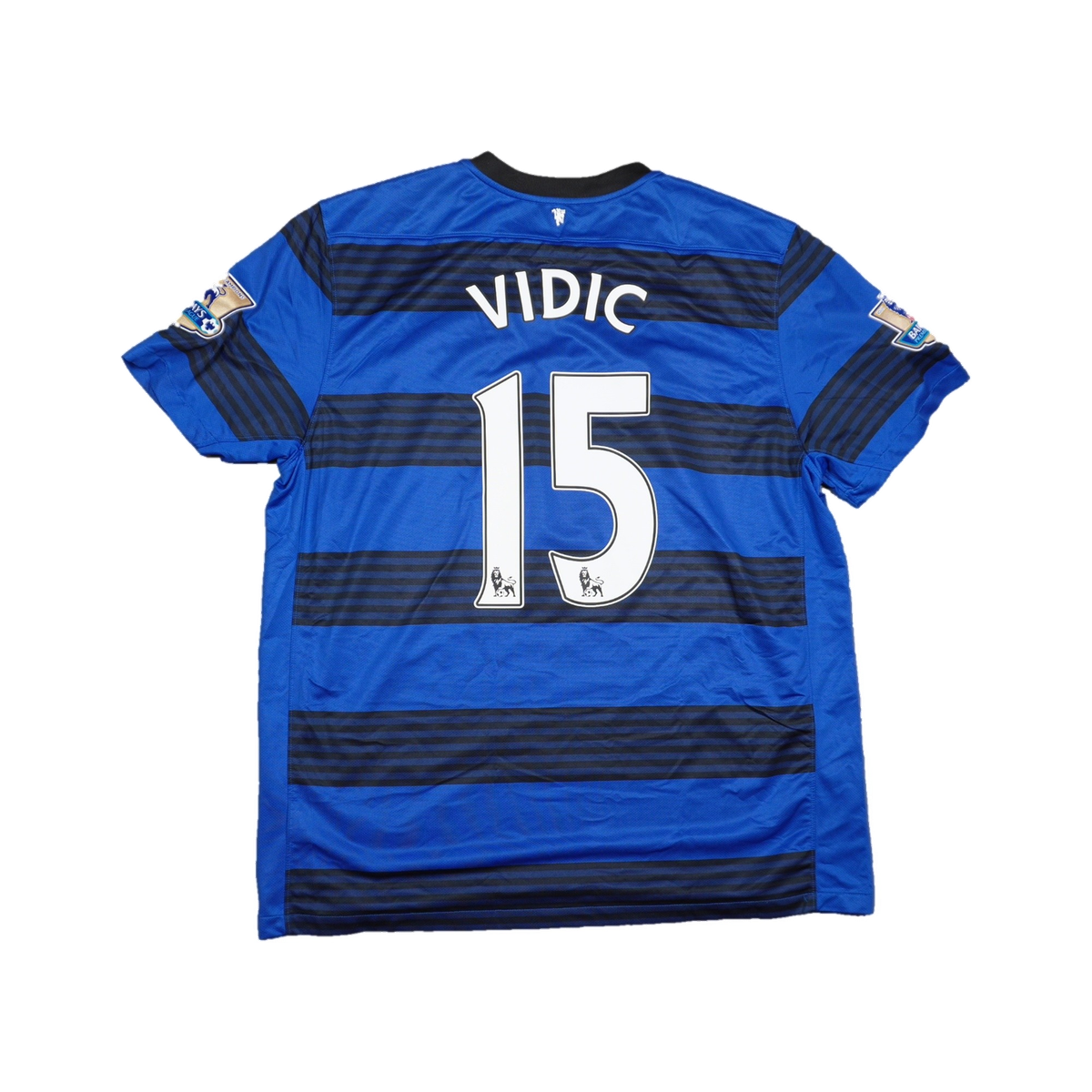 2011/2012 Manchester United Borte Vidic Fotballdrakt – (XXL) 8