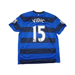 2011/2012 Manchester United Borte Vidic Fotballdrakt – (XXL) 8