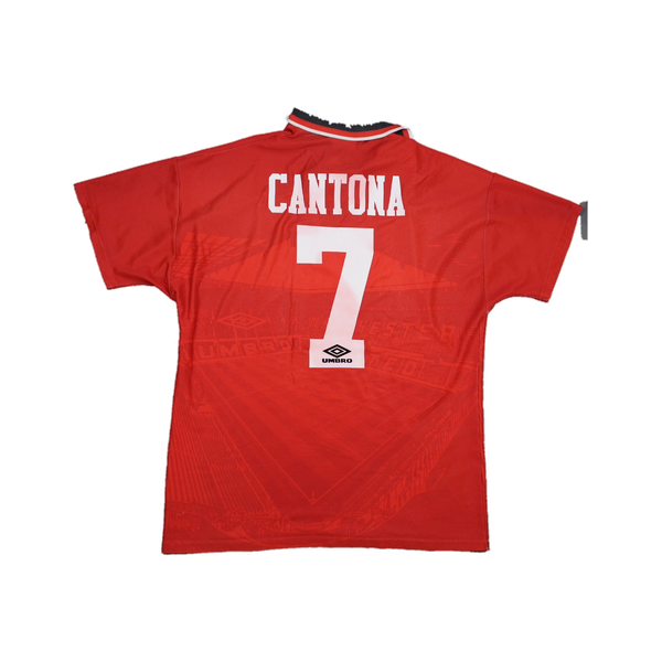 1994/1995 Manchester United Hjemme Cantona Fotballdrakt – (L) 6