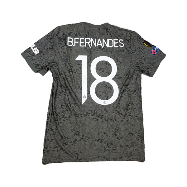 2020/2021 Manchester United Borte B.Fernandes Fotballdrakt – (L) 7
