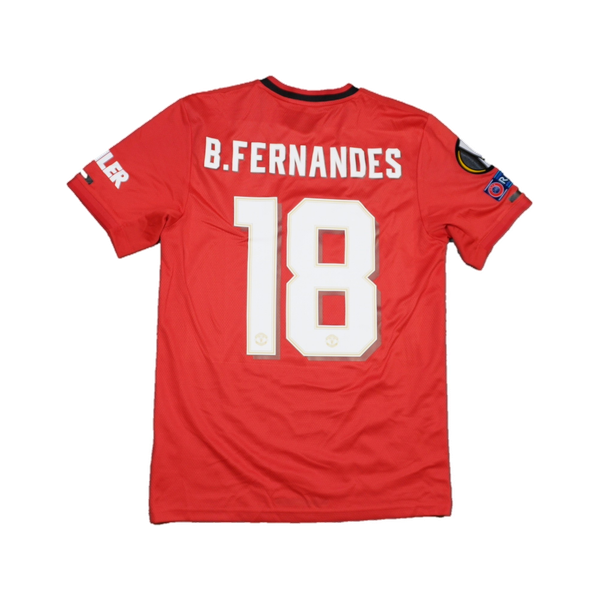 2019/2020 Manchester United Hjemme B.Fernandes Fotballdrakt – (S) 8