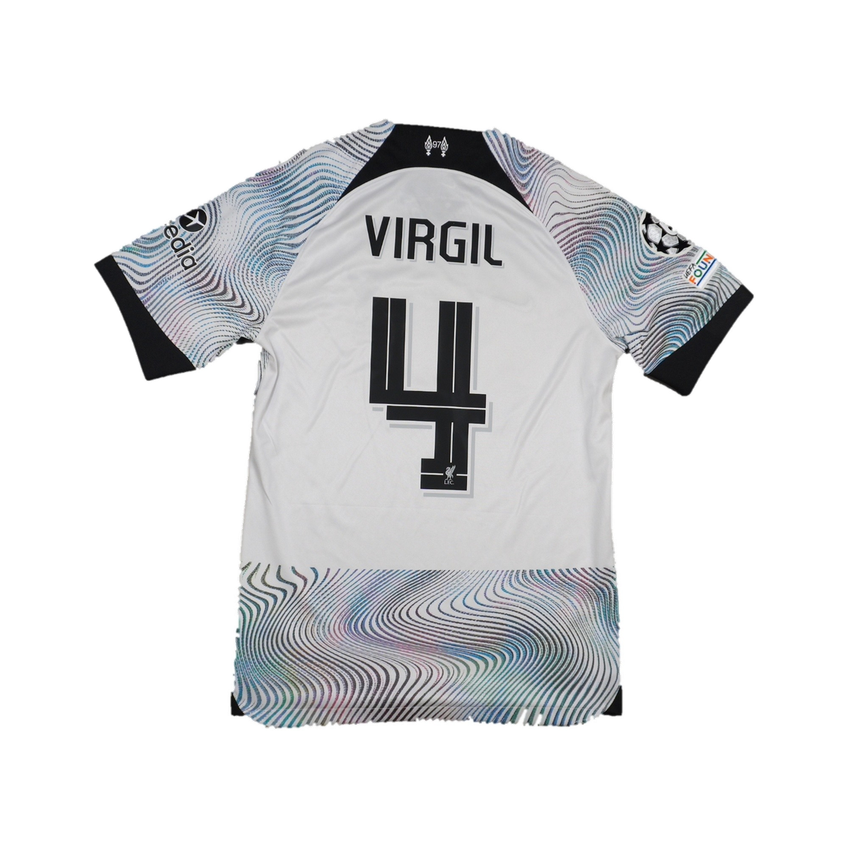 2022/2023 Liverpool Borte Virgil Fotballdrakt – (S) 8/10