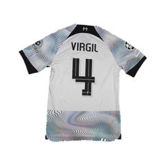 2022/2023 Liverpool Borte Virgil Fotballdrakt – (S) 8/10