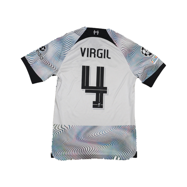 2022/2023 Liverpool Borte Virgil Fotballdrakt – (S) 8/10