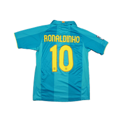 2007/2008 Barcelona Borte Ronaldinho Fotballdrakt – (S) 8/10