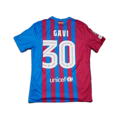 2021/2022 Barcelona Hjemme Gavi Fotballdrakt – (L) 9