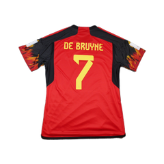 2022/2023 Belgia Hjemme De Bruyne Fotballdrakt – (XL) 9