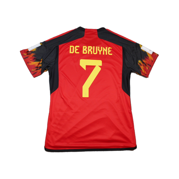 2022/2023 Belgia Hjemme De Bruyne Fotballdrakt – (XL) 9