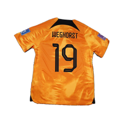 2022/2023 Nederland Hjemme Weghorts Fotballdrakt – (L) 8
