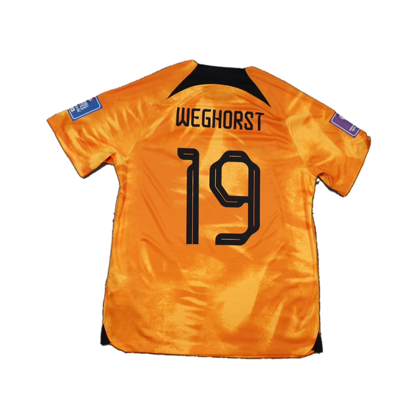 2022/2023 Nederland Hjemme Weghorts Fotballdrakt – (L) 8