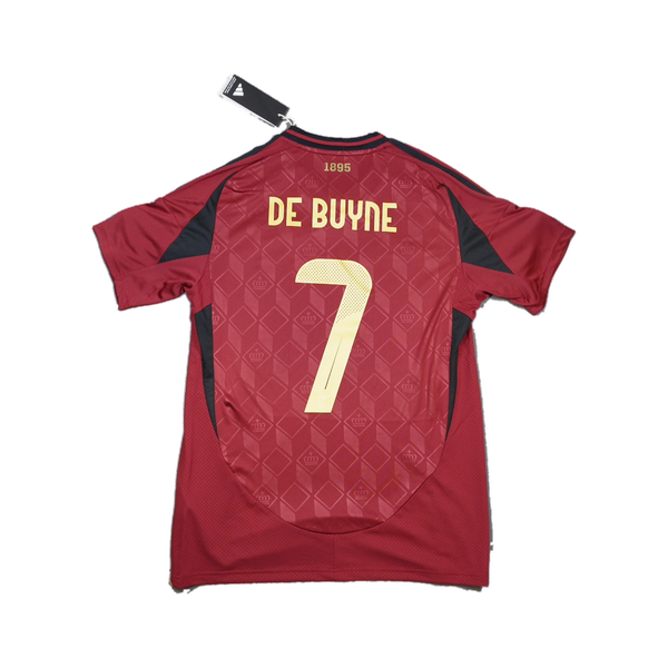 2024/2025 Belgia Hjemme De Bruyne Fotballdrakt – (M) 6