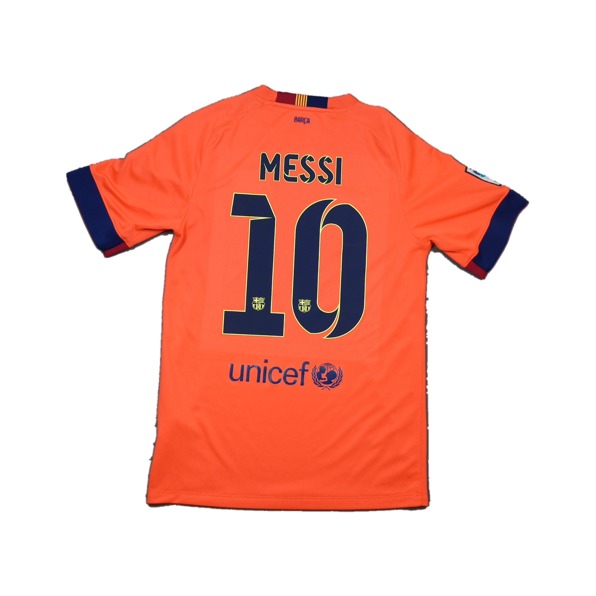 2014/2015 Barcelona Borte Messi Fotballdrakt – (S) 8