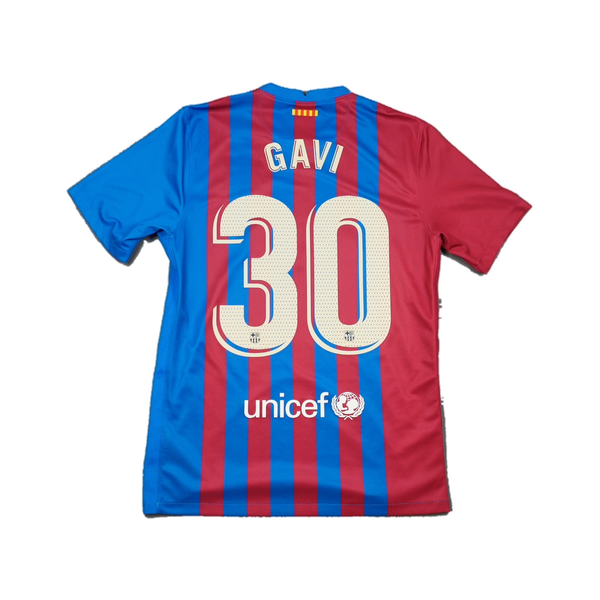 2021/2022 Barcelona Hjemme Gavi Liga Fotballdrakt – (M) 9