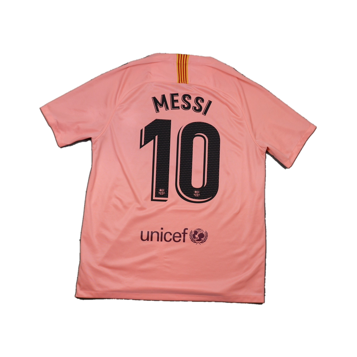 2018/2019 Barcelona Tredje Messi Liga Fotballdrakt – (L) 7