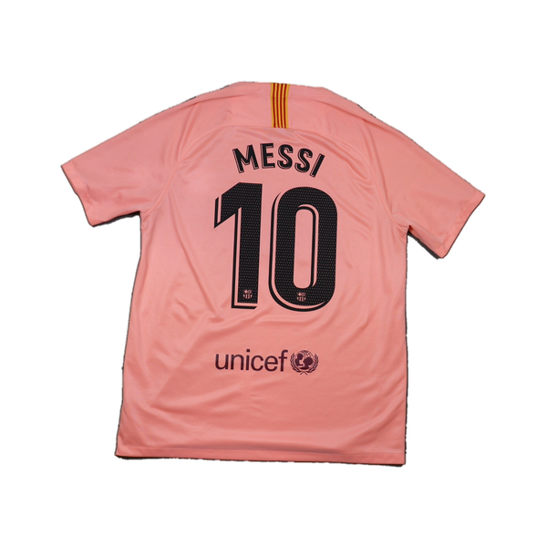 2018/2019 Barcelona Tredje Messi Liga Fotballdrakt – (L) 7