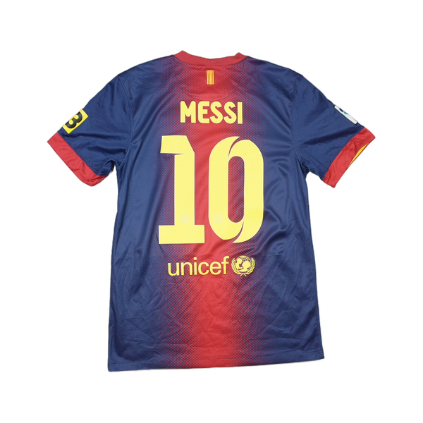 2012/2013 Barcelona Hjemme Messi Fotballdrakt – (S) 7