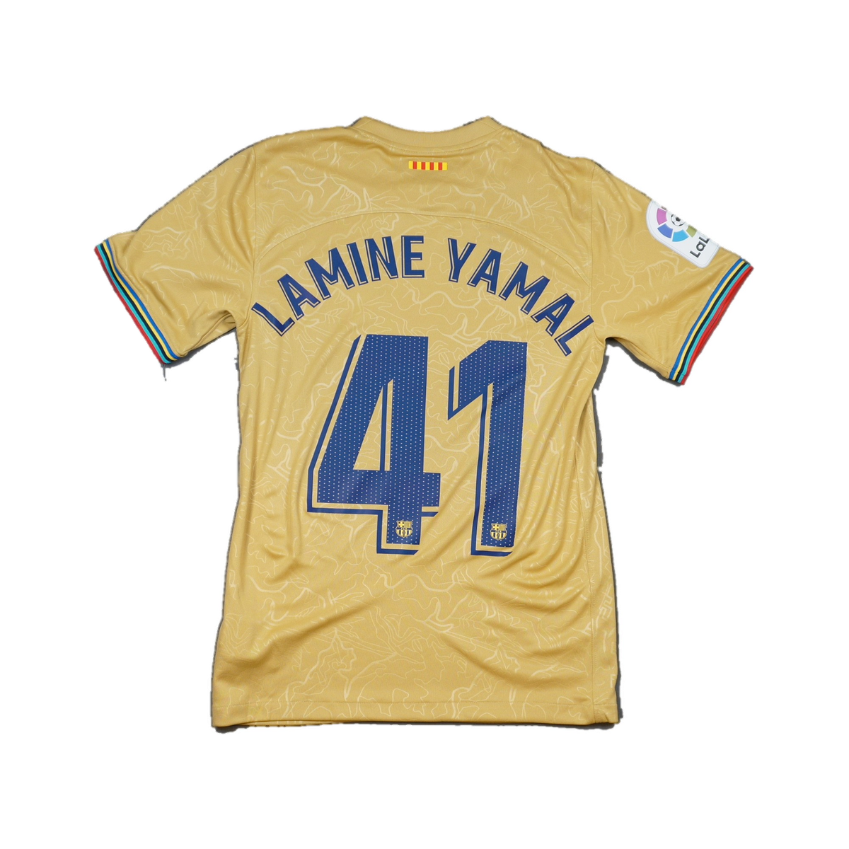 2022/2023 Barcelona Borte Lamine Yamal Fotballdrakt – (XS) 9