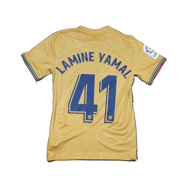 2022/2023 Barcelona Borte Lamine Yamal Fotballdrakt – (XS) 9