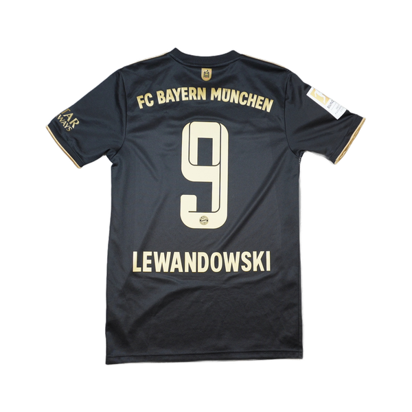 2021/2022 Bayern Munich Borte Lewandowski Fotballdrakt – (S) 8