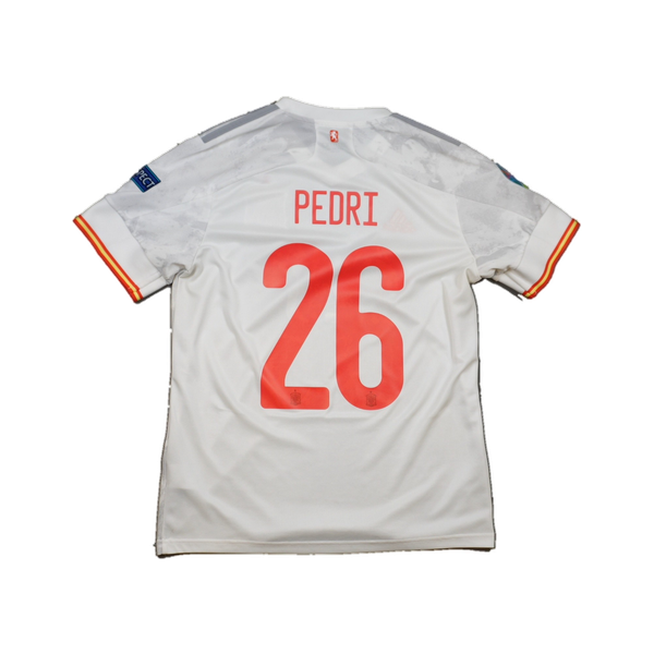 2019/2020 Spania Borte Pedri Fotballdrakt – (M) 8