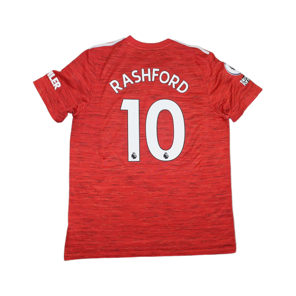 2020/2021 Manchester United Hjemme Rashford Fotballdrakt – (XL) 8
