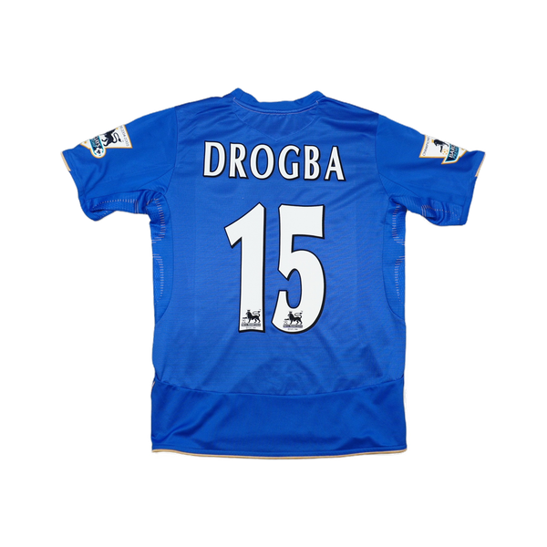 2005/2006 Chelsea Hjemme Didier Drogba Fotballdrakt – (S) 8