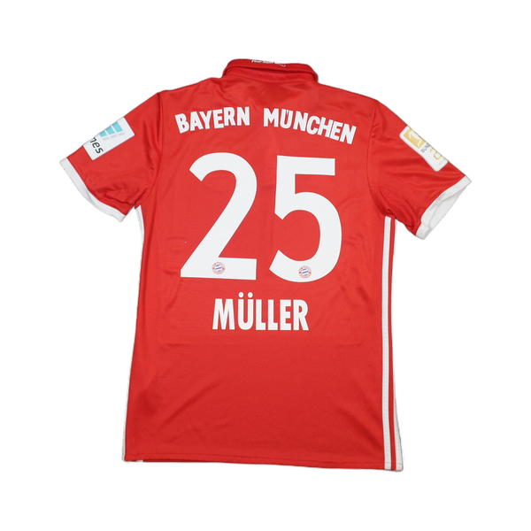 2016/2017 Bayern Munich Hjemme Muller Fotballdrakt – (S) 8